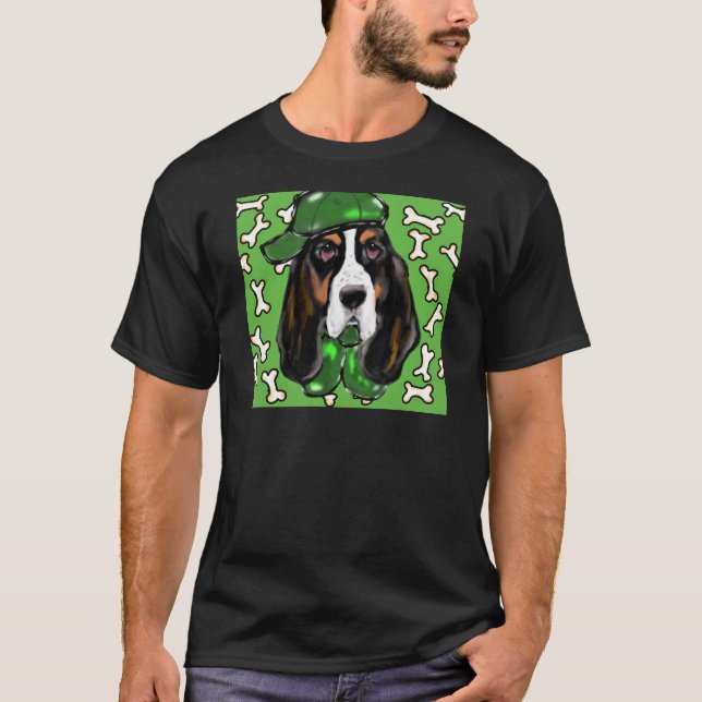 Camiseta Sabueso Basset (Anverso)
