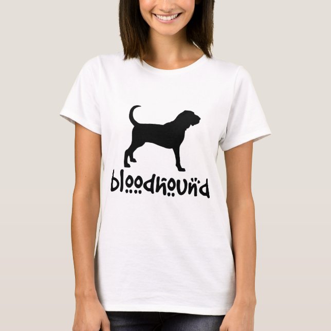 Camiseta Sabueso con el texto fresco (Anverso)