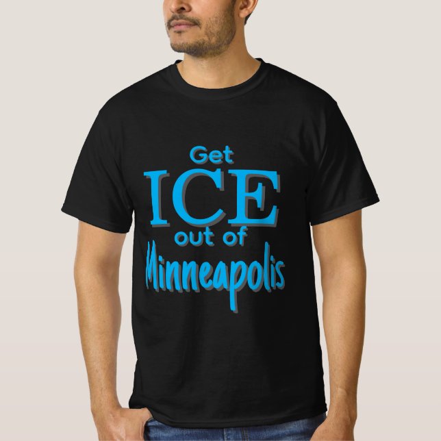 Camiseta Saca a ICE de [lugar] (Anverso)