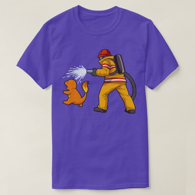 Camiseta Saca al bombero 1 (Diseño del anverso)