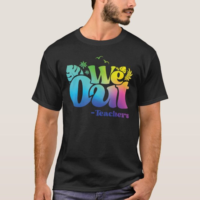 Camiseta Sacamos a los profesores de fin de año escolar fel (Anverso)