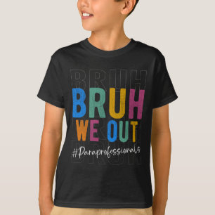 Camiseta Sacamos A Paraprofesionales Retro El Último Día De