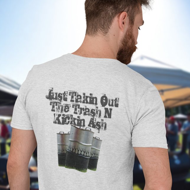 Camiseta Sacando la basura Tambores Ahumadores BBQ (Subido por el creador)