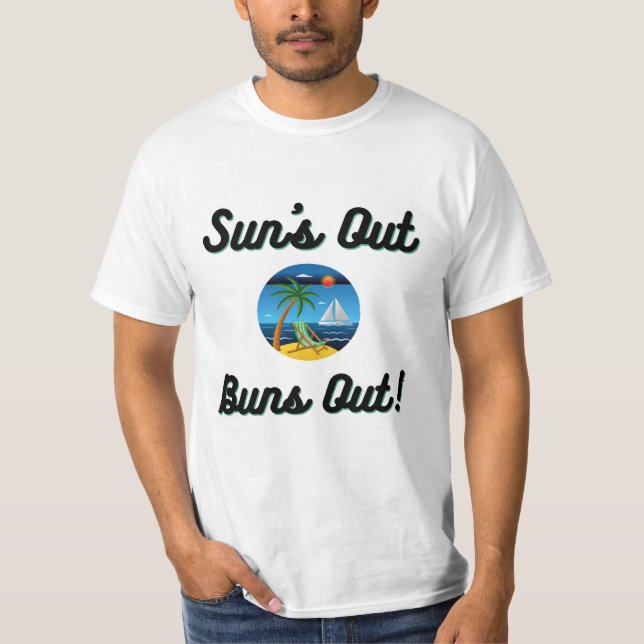 Camiseta sacando los bollos de sol (Anverso)