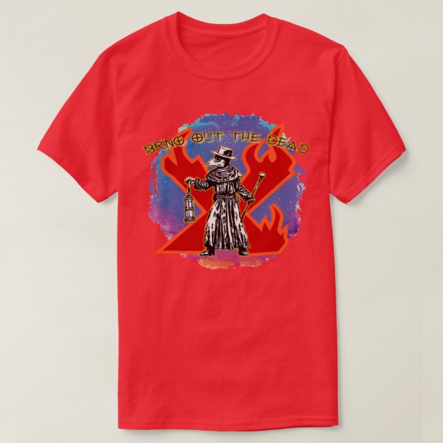 Camiseta Sacar a los muertos (Diseño del anverso)