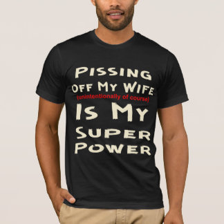 Camiseta Sacar a mi esposa es mi superpoder