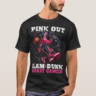 Camiseta Sacar de rosado el cáncer de mama de zorro, balonc