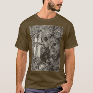Camiseta Sacar el corcho de los árboles para hacer canoa