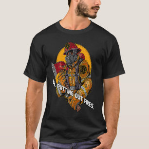 Camiseta Sacar memes de bomberos con humor para bomberos