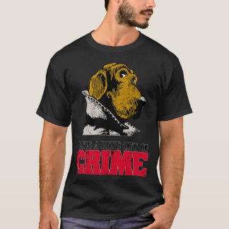 Camiseta Sacar un puñetazo del crimen