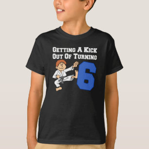 Camiseta Sacar Un Toque Del Tema De 6 Karate