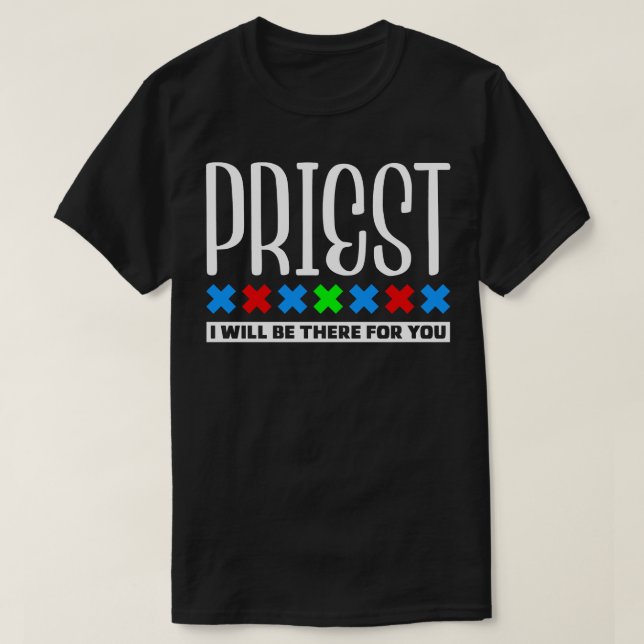 Camiseta Sacerdote (Diseño del anverso)