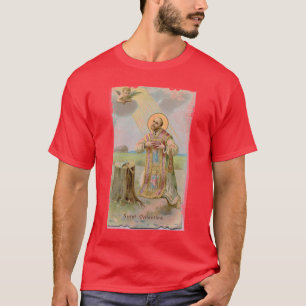 Camiseta Sacerdote católico y mártir de la tarjeta del día