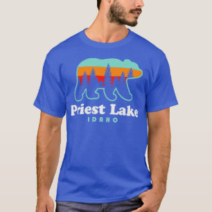 Camiseta Sacerdote Lago Idaho Camping Bear Spokane Washingt