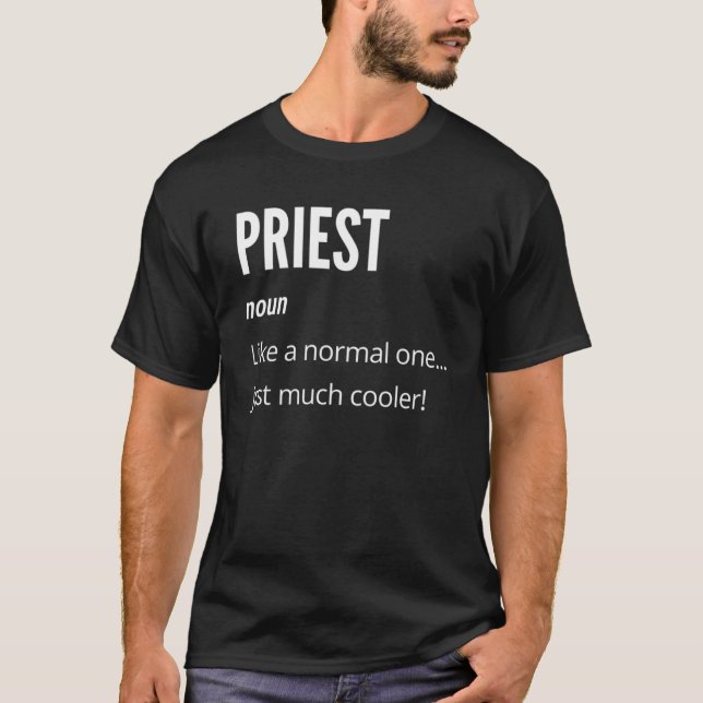 Camiseta Sacerdote nuevo como normal (Anverso)
