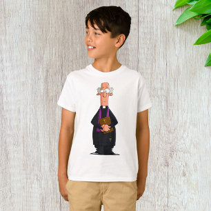 Camiseta Sacerdote sosteniendo Biblia Personaje Clero IFunn
