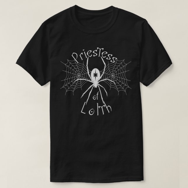 Camiseta Sacerdotes de Lolth  (Diseño del anverso)