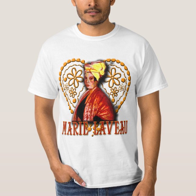 Camiseta Sacerdotisa del vudú de Marie Laveau alta (Anverso)