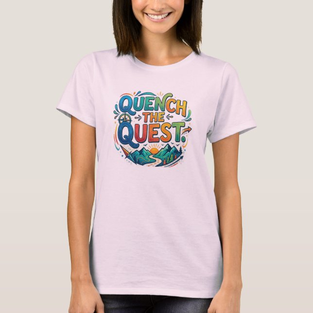 Camiseta Saciar la Búsqueda (Anverso)