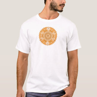 Camiseta Sacral Chakra Naranja Mandala Tee Shirt