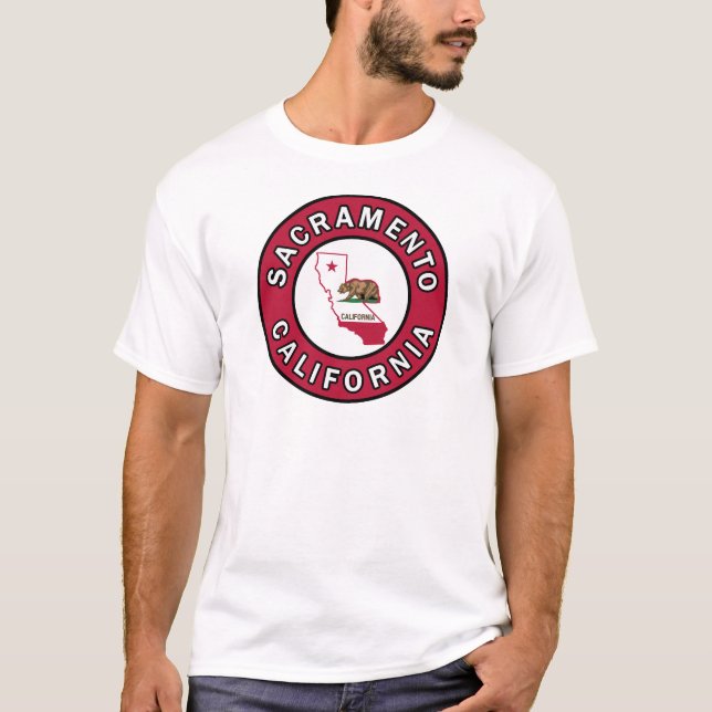 Camiseta Sacramento California (Anverso)