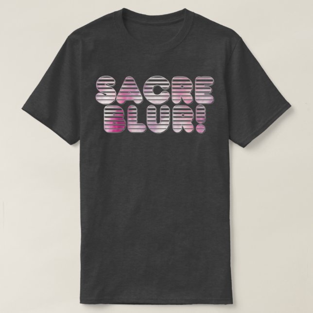 Camiseta Sacre desenfoque (Diseño del anverso)