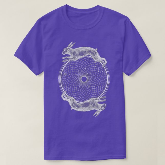 Camiseta Sacred Geometry  - Torus Rabbits  (Diseño del anverso)