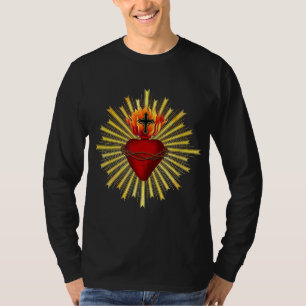 Camiseta SACRED HEART of JESUS Tattoo for Men Women