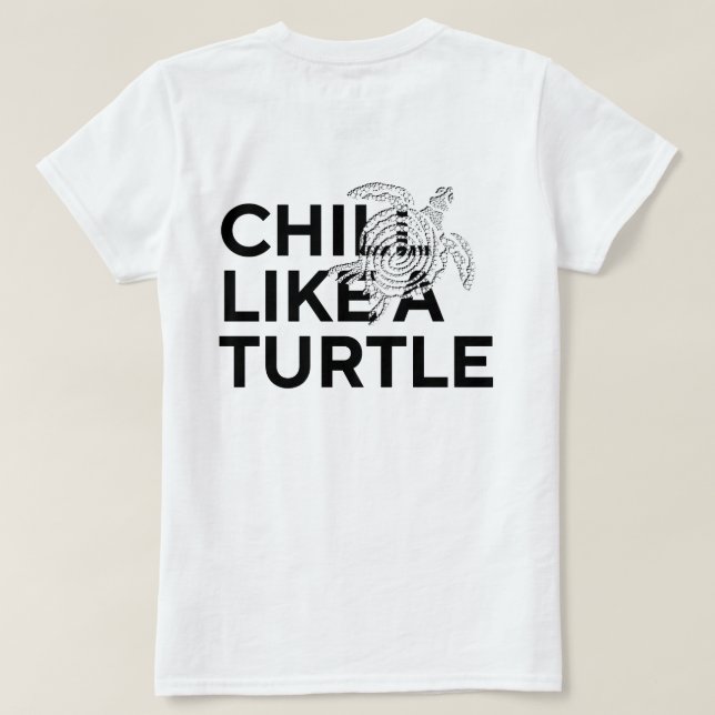 Camiseta Sacred Spiral Turtle (Reverso del diseño)