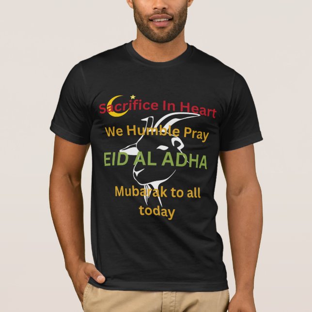 Camiseta "Sacrificio en el corazón - Edición especial de Ei (Anverso)