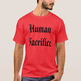 Camiseta Sacrificio humano