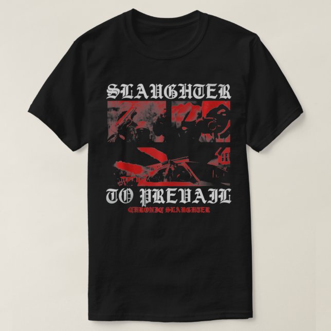 Camiseta Sacrificio para el tanque prevalente Top_4 (Diseño del anverso)