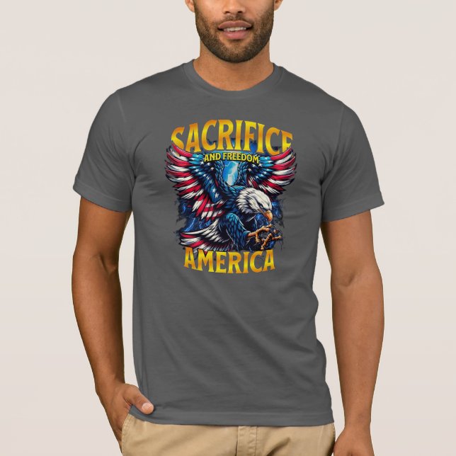 Camiseta Sacrificio Y Libertad (Anverso)