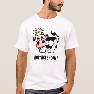 Camiseta Sacro Holey Cow Funny Animal Pun