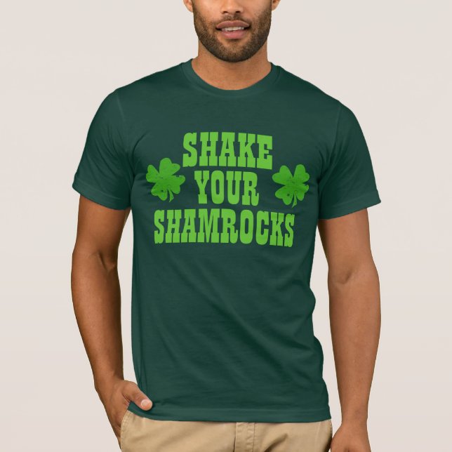 Camiseta Sacuda sus tréboles (Anverso)