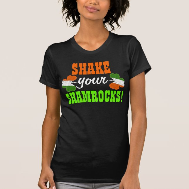 Camiseta Sacuda sus tréboles (Anverso)