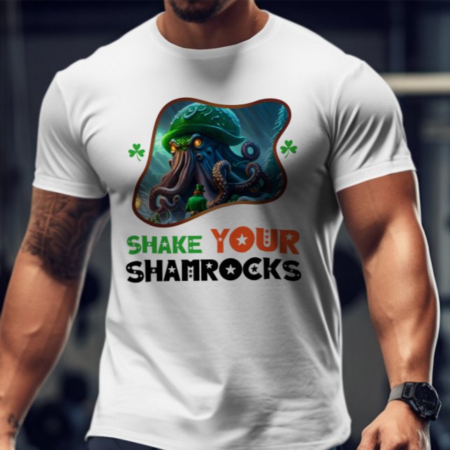 Camiseta Sacuda tus rocas de Shamrock - Shimmering Shamrock (Subido por el creador)