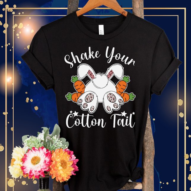Camiseta Sacuda tus vibraciones de Pascua de Conejo (Subido por el creador)