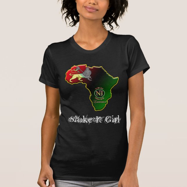 Camiseta Sacúdalo chica (Anverso)
