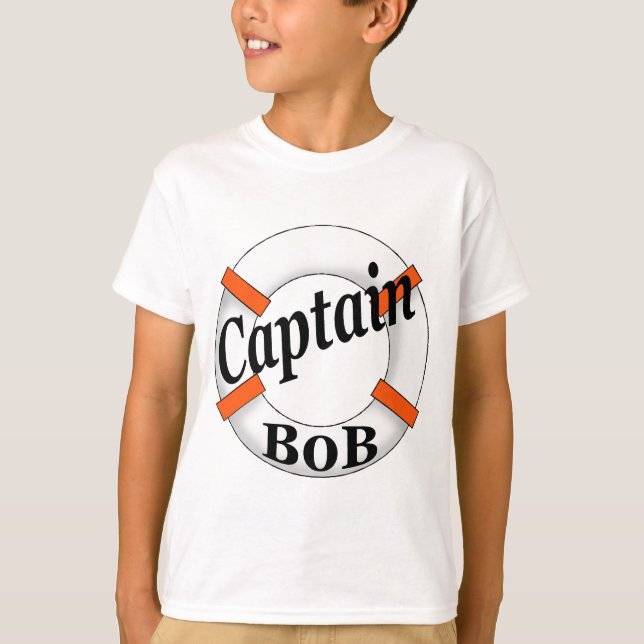 Camiseta sacudida del capitán (Anverso)