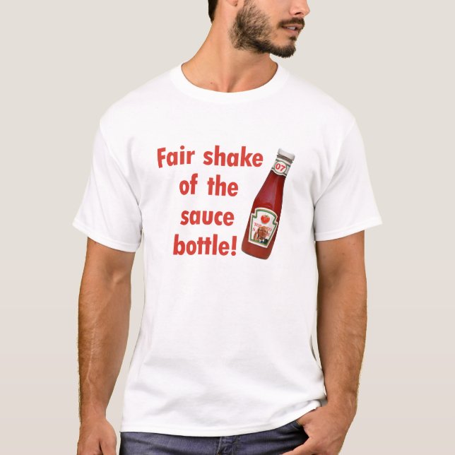 Camiseta ¡Sacudida justa de Kevin Rudd de la botella de la (Anverso)