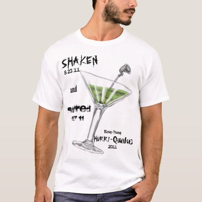 Camiseta Sacudido y revuelto (Anverso)