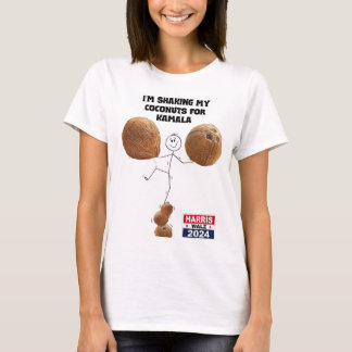 Camiseta "Sacudiendo mis monedas por Kamala"
