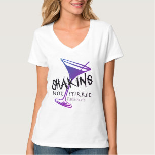 Camiseta Sacudiendo no cansando la conciencia de Parkinson