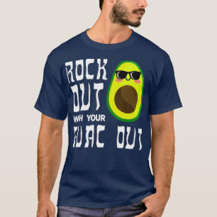 Camiseta Sacudir con su Guac fuera aguacate de Guacamole