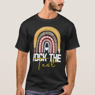 Camiseta sacudir el día de prueba profesor día de prueba pr