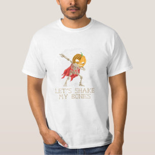 Camiseta sacudir mi halloween de huesos
