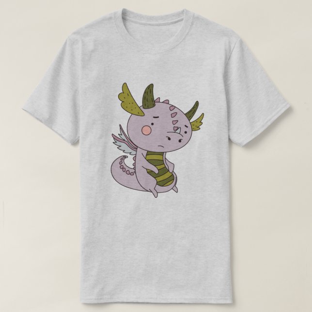 Camiseta Sad Dragon (Diseño del anverso)
