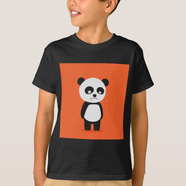 Camiseta Sad Panda (Anverso)