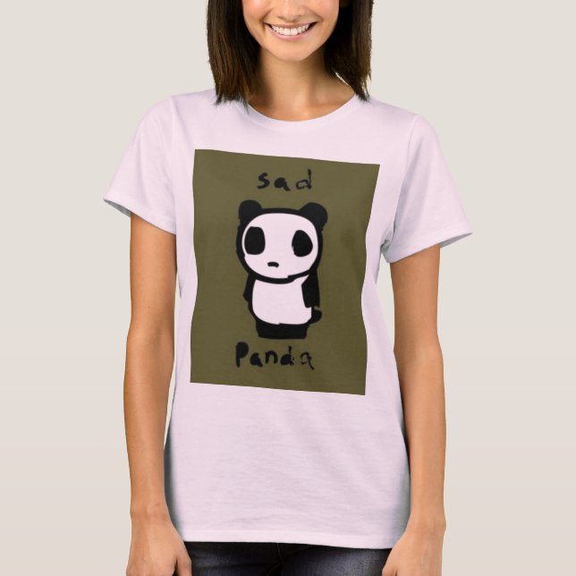 Camiseta Sad Panda (Anverso)